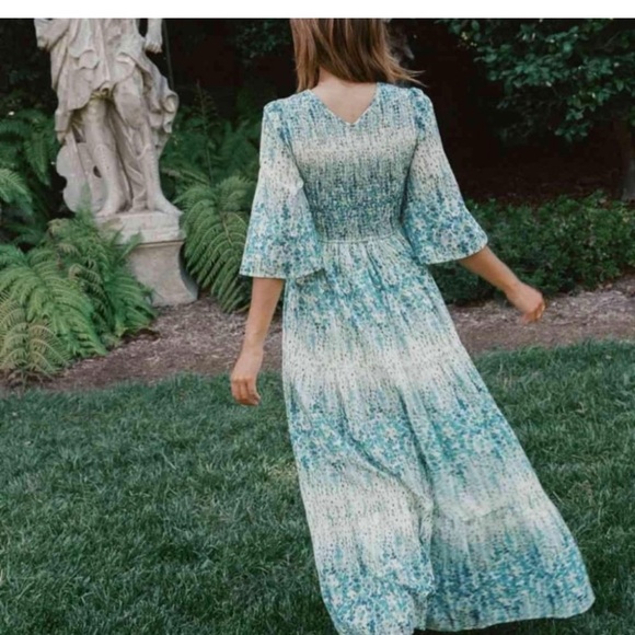 Christy Dawn Basil Dress, Small Petite - Picture 2 of 4